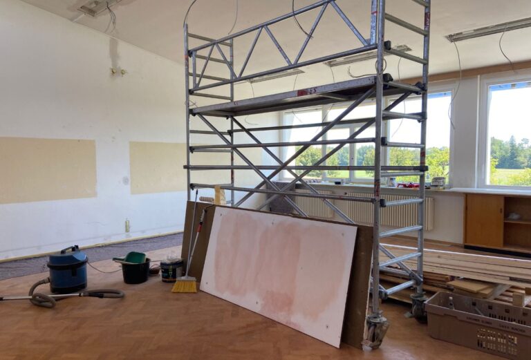 Renovieren der Klassenzimmer - Freie Waldorfschule Burgweiler